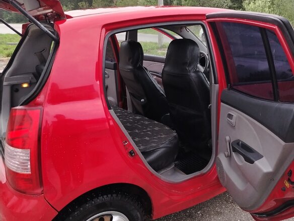 2007 Kia Picanto I, красный, 210000 рублей - вид 9