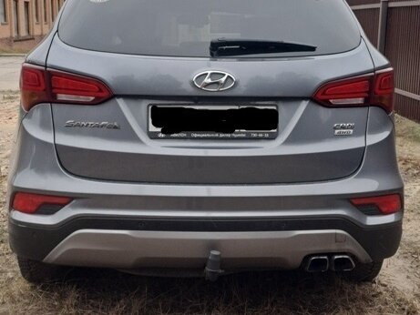 2016 Hyundai Santa Fe III Рестайлинг, серый, 1950000 рублей - вид 1