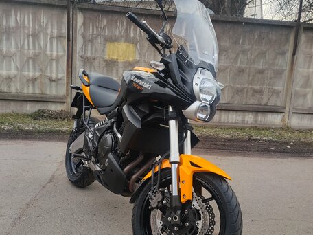 2013 Kawasaki Versys 650, жёлтый, 499000 рублей, вид 3