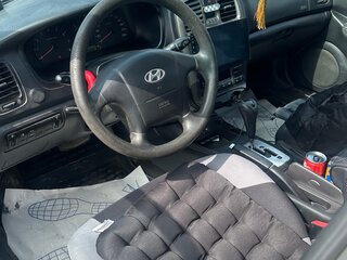 2008 Hyundai Sonata ТагАЗ IV (EF) Рестайлинг, серый, 310000 рублей, вид 2