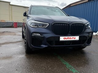 2020 BMW X5 M50d IV (G05/G18), синий, 7800000 рублей, вид 2