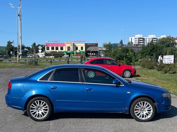 2006 Audi A4 III (B7), синий, 450000 рублей - вид 5
