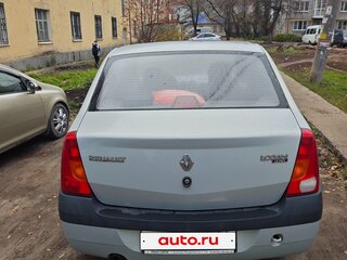 2006 Renault Logan I, серый, 310000 рублей, вид 4