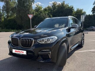 2020 BMW X3 M40d III (G01), чёрный, 6450000 рублей, вид 1
