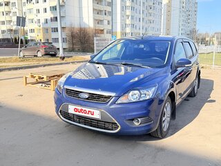 2011 Ford Focus II Рестайлинг, синий, 450000 рублей, вид 2