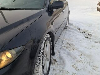 2007 Mazda 6 I (GG) Рестайлинг, чёрный, 175000 рублей, вид 4