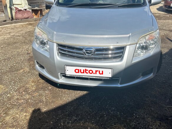 2010 Toyota Corolla Axio X (E140, E150) Рестайлинг, серебристый, 1200000 рублей