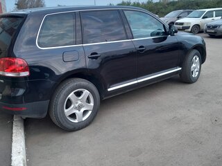 2005 Volkswagen Touareg I, чёрный, 900000 рублей, вид 5