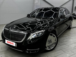2015 Mercedes-Benz Maybach S-Класс 400 I (X222), чёрный, 5490000 рублей, вид 2