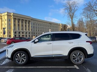 2019 Hyundai Santa Fe IV, белый, 2900000 рублей, вид 1