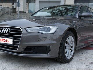 2016 Audi A6 IV (C7) Рестайлинг, серый, 2400000 рублей, вид 2