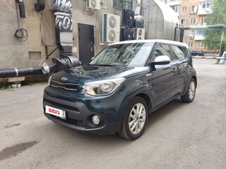 2017 Kia Soul II Рестайлинг, голубой, 1390000 рублей, вид 2