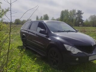 2008 SsangYong Actyon Sports I, чёрный, 430000 рублей, вид 5
