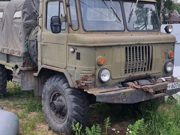 1986 ГАЗ 66, зелёный