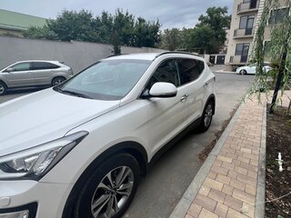 2015 Hyundai Santa Fe III, белый, 1700000 рублей, вид 4