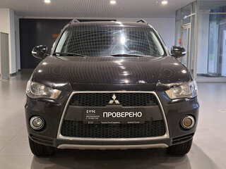 2011 Mitsubishi Outlander II Рестайлинг, чёрный, 849000 рублей, вид 2
