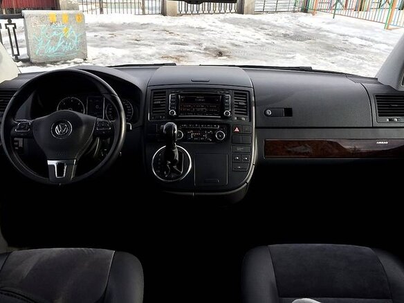 2013 Volkswagen Multivan T5 Рестайлинг, коричневый - вид 6