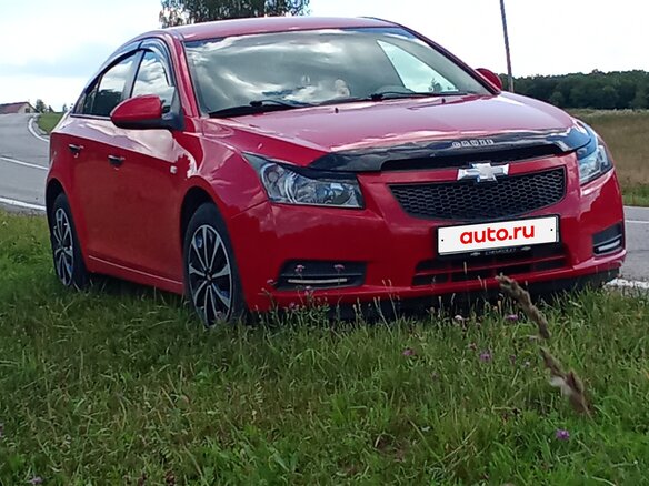 2012 Chevrolet Cruze I, красный, 810000 рублей - вид 1