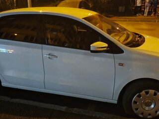 2014 Volkswagen Polo V, белый, 620000 рублей, вид 5