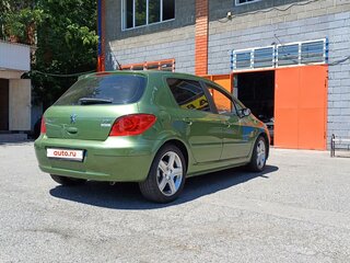 2005 Peugeot 307 I Рестайлинг, зелёный, 450000 рублей, вид 4