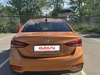 2018 Hyundai Solaris II, оранжевый, 1240000 рублей, вид 5