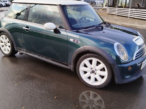 2004 Mini Hatch Cooper S I (R50), зелёный, 450000 рублей - вид 4