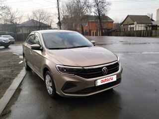 2020 Volkswagen Polo VI, коричневый, 1250000 рублей, вид 4