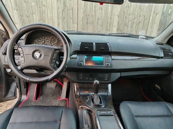 2005 BMW X5 3.0i I (E53) Рестайлинг, серый - вид 7