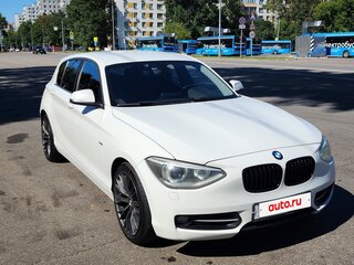 2012 BMW 1 серии 118i II (F20/F21), белый, 1250000 рублей, вид 2