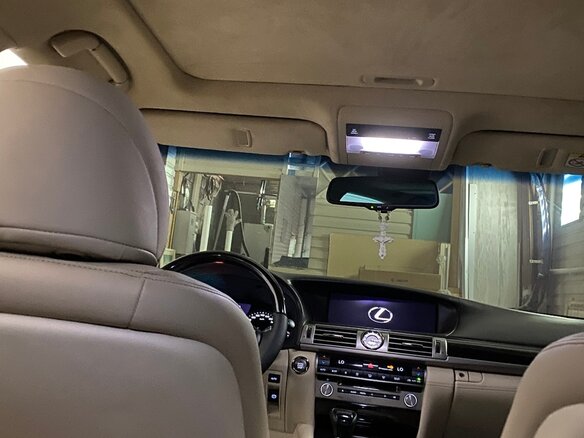 2013 Lexus LS 460 IV Рестайлинг 2, синий, 3150000 рублей - вид 10