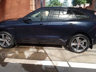 2016 Jaguar F-Pace I, синий, 2300000 рублей, вид 3