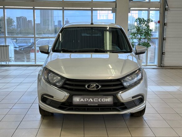 2023 Lada (ВАЗ) Granta I Рестайлинг, серый - вид 2