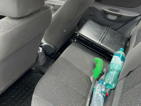 2011 Hyundai Accent ТагАЗ II, чёрный, 390000 рублей - вид 7
