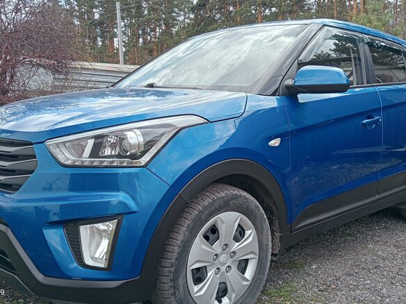 2018 Hyundai Creta I, синий, 1800000 рублей