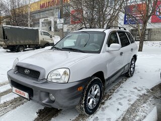 2003 Hyundai Santa Fe I, белый, 900000 рублей, вид 4