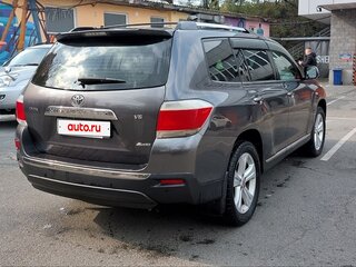 2013 Toyota Highlander II (XU40) Рестайлинг, серый, 2400000 рублей, вид 3