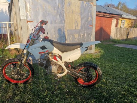2019 Kayo Evolution YX125EM, белый, 49999 рублей, вид 2