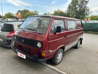1987 Volkswagen Transporter 4-speed T3, красный, 295000 рублей, вид 1