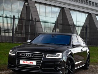 2014 Audi S8 III (D4) Рестайлинг, чёрный, 4500000 рублей, вид 1