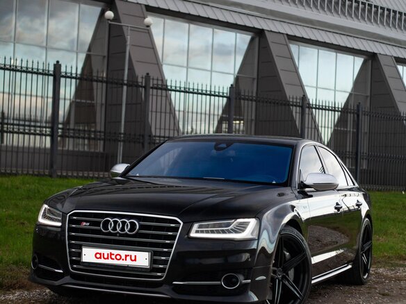 2014 Audi S8 III (D4) Рестайлинг, чёрный, 4500000 рублей