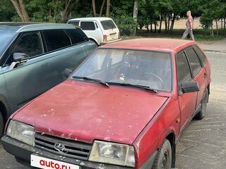 1997 Lada (ВАЗ) 2109, красный, 55000 рублей, вид 4