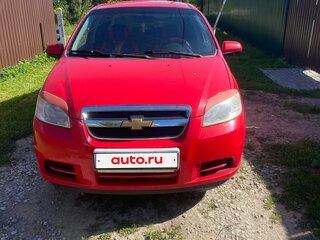2007 Chevrolet Aveo I Рестайлинг, красный, 270000 рублей, вид 1