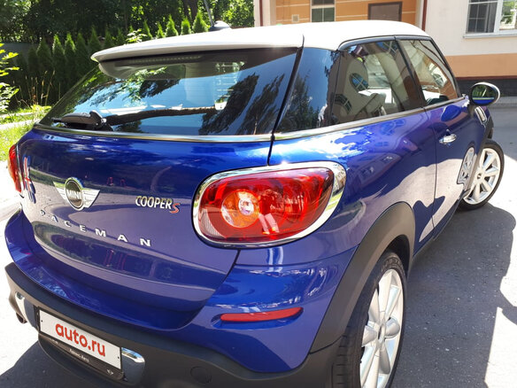 2013 Mini Paceman Cooper S I, синий - вид 21