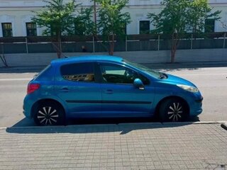 2009 Peugeot 207 I Рестайлинг, синий, 490000 рублей, вид 3