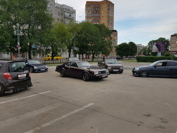 1981 Nissan Skyline GT 5-speed V (C210), фиолетовый, 3200000 рублей - вид 16