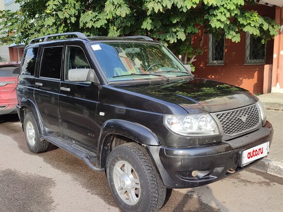 2011 УАЗ Патриот 3163 I, чёрный, 590000 рублей - вид 1