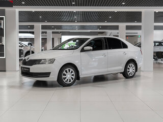 2019 Skoda Rapid I Рестайлинг, белый, 1230000 рублей, вид 1
