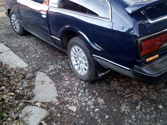 1977 Toyota Celica II (A40, A50), синий - вид 3
