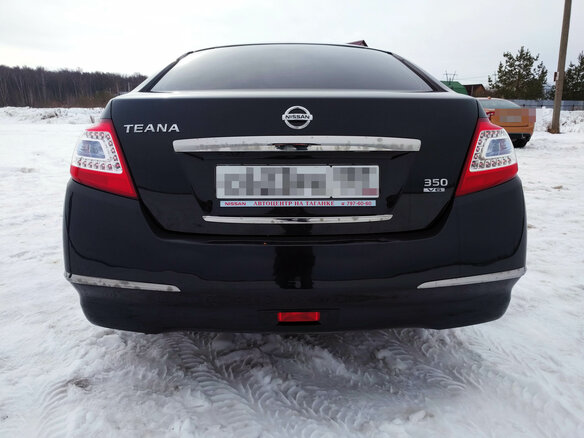 2011 Nissan Teana II (J32) Рестайлинг, чёрный - вид 10
