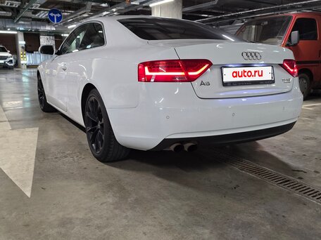2012 Audi A5 I (8T) Рестайлинг, белый, 1690000 рублей, вид 4